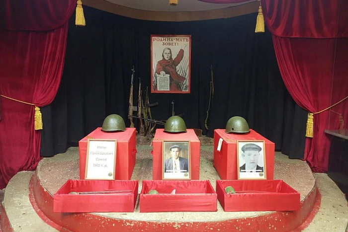 В Юрьянском районе захоронили останки павших в 1941 году бойцов